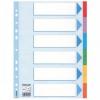 Separatoare din carton A4 Esselte Standard  - color (6 buc/set)