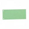 Separatoare din carton reciclabil Esselte - 240x105 mm, verde (100 buc/set)