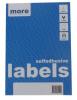 Etichete albe autoadezive 10/a4 more - 105x57 mm (100