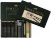 SET PITT MONOCHROME GRAFIT 18 BUC FABER-CASTELL