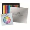Creioane colorate 25 culori design polychromos faber-castell