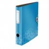 Biblioraft plastifiat 7.5cm 180grade albastru active bebop leitz