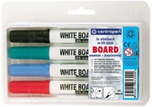 Whiteboard marker Centropen 8559 - 4 culori/set