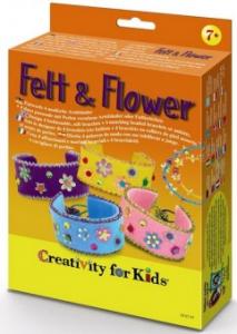 SET CREATIVITY BRATARI FELT&FLOWER FABER-CASTELL