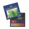 Creioane pastel soft mini 48 culori faber-castell