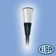 Corp de iluminat pietonal, 26W fluo-compact gri transparent refl. OL, AVIS 02M ( fara brate) IP66, ELBA