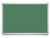 Tabla nemagnetica pt. creta cu rama din aluminiu Bi-Office - 100x200 cm, verde