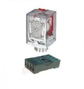 Releu industrial tip Ri13 NO+NC 12VDC ELM-14FC