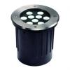 Dasar 9x1w,inox,lumina calda