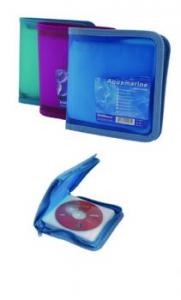 Husa fermoar Vivid 24 CD/ DVD, blue