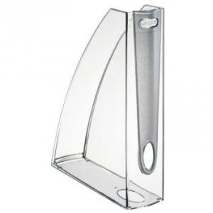 Suport vertical din plastic Leitz Allura - gri transparent