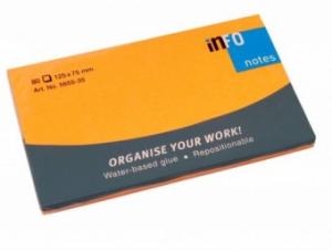 Notes adeziv briliant orange 125x75mm, 80f,5655-35