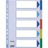 Separatoare din plastic A4 Esselte - color (5 buc/set)