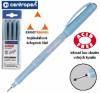 Liner 0.5 mm centropen 2631 - corp argintiu, scriere neagra