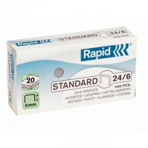 Capse 24/6 Rapid Standard - 1000 buc/cut