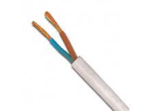 Cablu flexibil cupru 2x1.5 mm alb