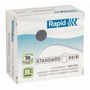 Capse 24/6 Rapid Standard - 5000 buc/cut