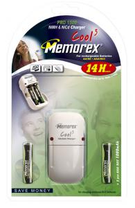 Incarcator Memorex Pro 1500 + 2 Acumulatori NiMH R3 1000mAh
