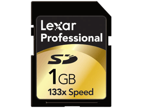 SD Card Lexar 1GB