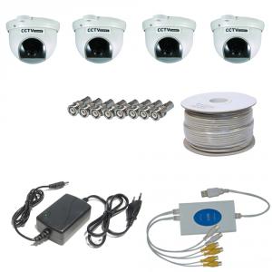 SUPER DVR-USB 2 - Kit supraveghere video de interior ptr. apartamente / magazine / case