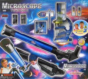 Set telescop si microscop pentru copii&#65279;