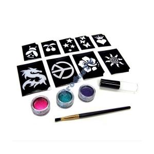 Set pentru tatuaje cu sclipici - Shimmer glitter tattoos