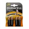 Set 4 baterii alcaline duracell aa