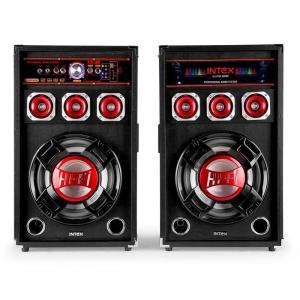 Set 2 Boxe cu Bluetooth USB&#65279; Intex DJ-215 K