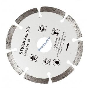 Disc diamantat segmentat pentru polizor Stern D125S