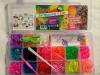 Kit bratari Rainbow Loom 600 piese&#65279;