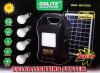 Set panou solar cu 4 becuri si radio FM Gdlite GD-8025
