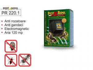 PR 220.1 Aparat anti rozatoare si anti gandaci cu unde electromagnetice suprafata de actiune 120 mp