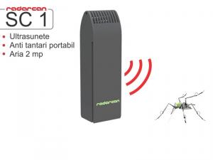 Aparat portabil cu ultrasunete impotriva tantarilor - Radarcan SC1 - 2m