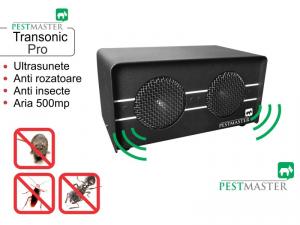 Transonic PRO - aparat ultrasunete anti daunatori - soareci, sobolani, dihori, insecte taratoare pe o suprafata de 500mp