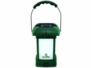 Dispozitiv portabil cu efect impotriva insectelor destinat folosirii in camping, locuri de pescuit etc.