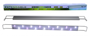 Lampa LED acvariu 50cm extensibila 65cm