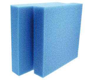Placa burete Amtra Blue acvariu/iaz 50X50X3cm porozitate mica (30PPI)