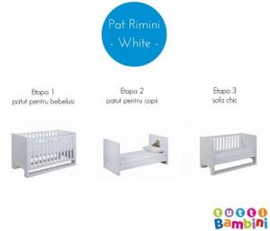 Patut evolutiv  3 in 1 Rimini White - Tutti Bambini