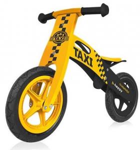 Bicicleta din lemn B-Happy Taxi Baby Design