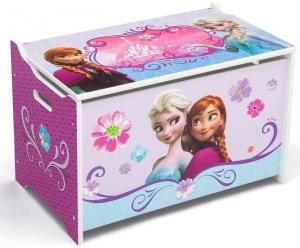 Ladita din lemn pentru depozitare jucarii Disney Frozen Delta Children