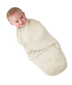 Sistem de infasare pentru bebelusi SwaddleMe Ivory Polar - Summer Infant 73524