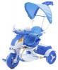 Tricicleta copii cu copertina MyKids HIPPO SB-612 Albastru
