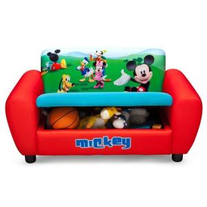 Canapea si cutie depozitare jucarii Disney Mickey Mouse  - Delta Children