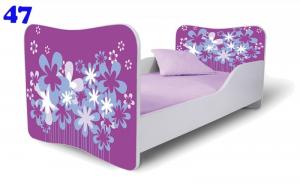 Patut Nobiko Butterfly 160x80 cu saltea C47