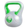 Gantera kettlebell plastic 16 kg - master