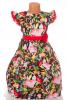 Rochite pentru fetite cu imprimeu floral colorat - BBN1145 - Wandee's