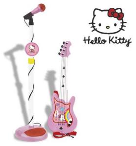 Set chitara si microfon Hello Kitty - Reig Musicales