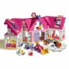 Set constructie Unico PLus Hello Kitty Casuta mare cu ferma 136 piese