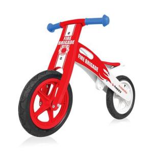 Bicicleta din lemn B-Happy Fire Brigade Baby Design