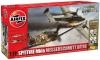 Kit constructie dogfight double messerschmitt si supermarine spitfire